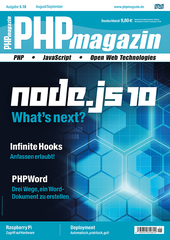 PHP Magazin   5.2018 - Node.js 10: What's next?