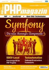 PHP Magazin   1.2019 - Symfony: Die neue Messenger-Komponente
